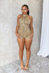 Way 2 Hot Zip Up Top & Shorts SET